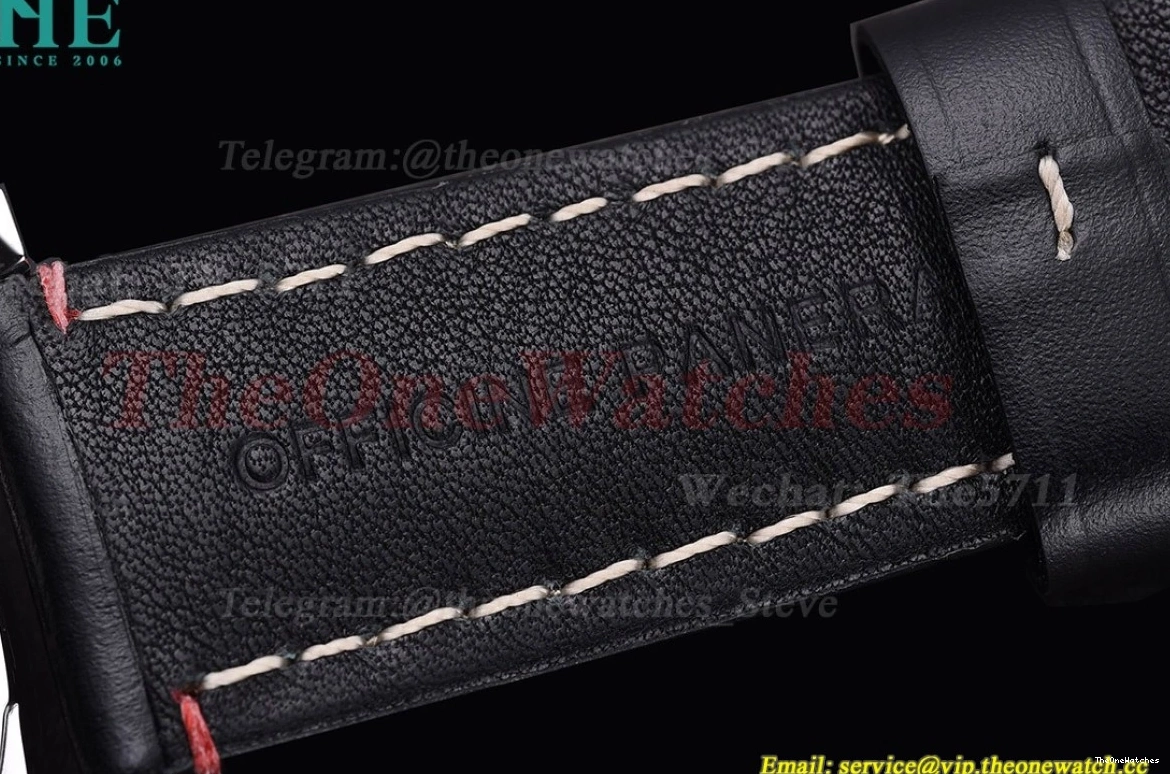 44mm Black SS Luminor LE TTF Marina P9010 PAM732 Dial 0512